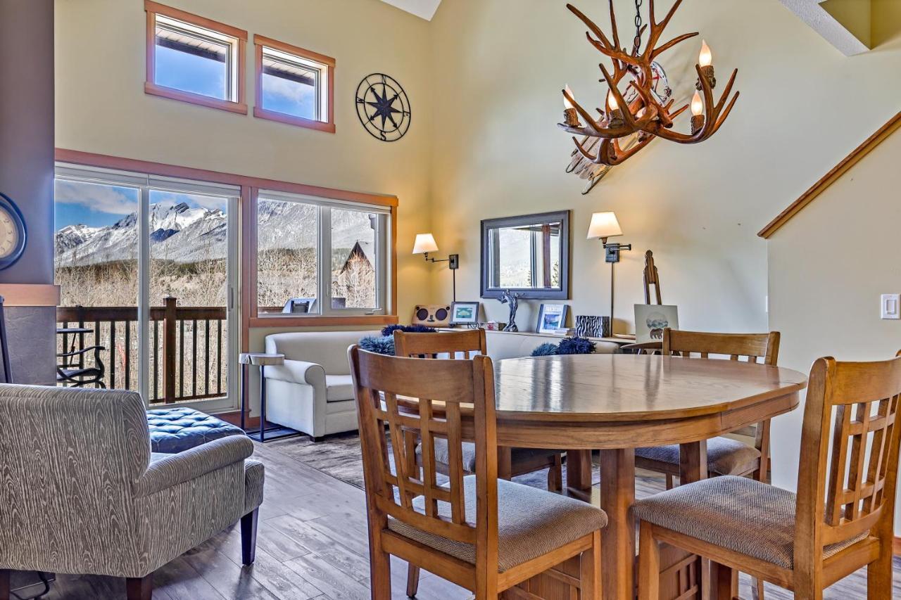 Spectacular Mountain View Corner Unit Pool Hot Tub Park Pass Daire Canmore Dış mekan fotoğraf